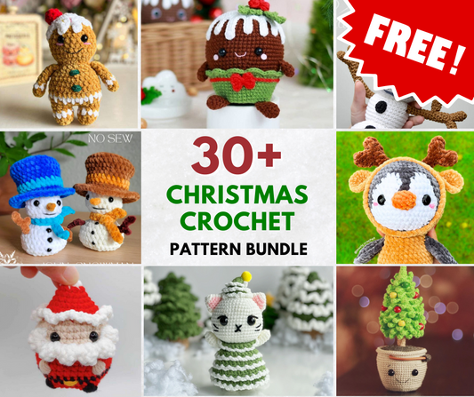 Amigurumi Christmas Crochet Patterns (Free Today)