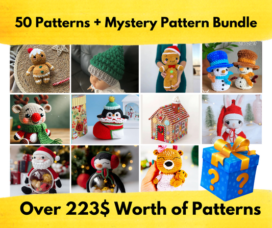 Amigurumi Patterns + Mystery Crochet Pattern Box (75+ Patterns in Total)